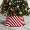 Winter Charm Tree Skirt - Stripe