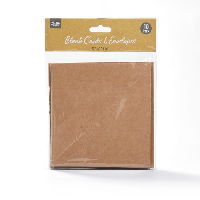 Blank Cards & Envelopes 10 Pack