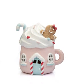 Sleigh Bells LED Light-Up Cupcake House