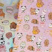 Kawaii Dreamer Plush Stationery Set - Bear
