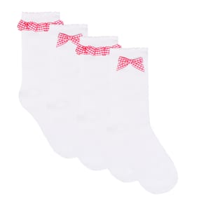 Originals Red Gingham School Socks