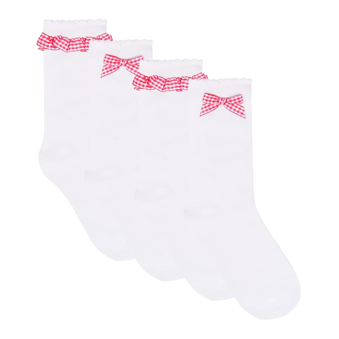 Originals Red Gingham School Socks