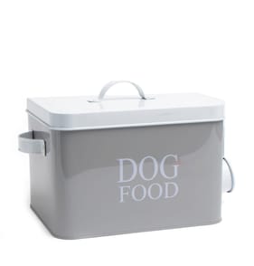 My Pets Dog Food Storage Tin With Scoop