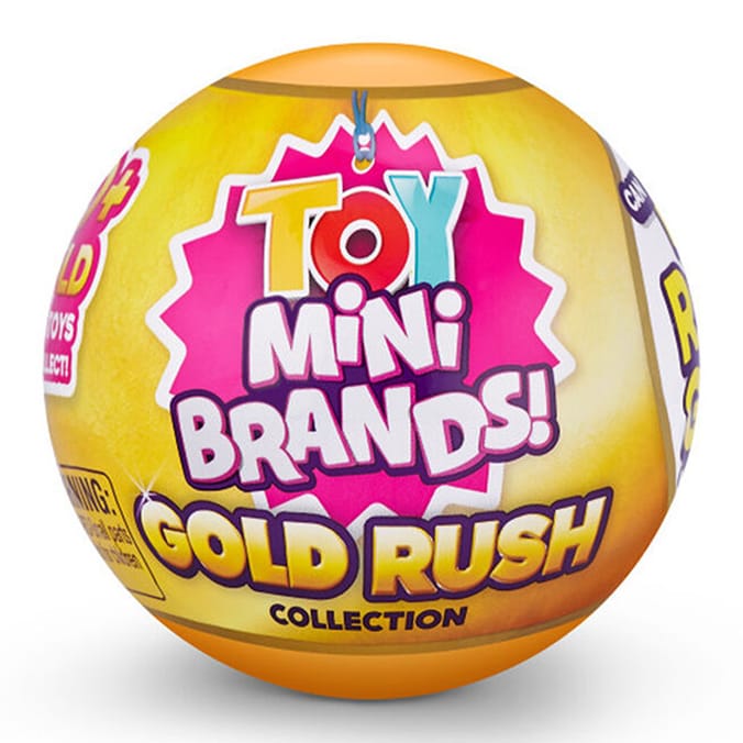 Zuru 5 Surprise Toy Mini Brands Gold Rush