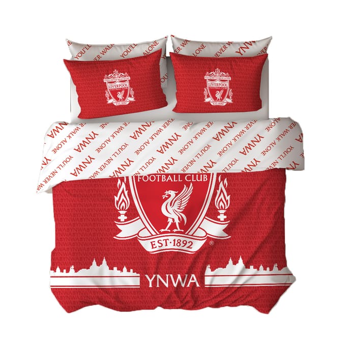 Liverpool FC Tone Panel Duvet Set
