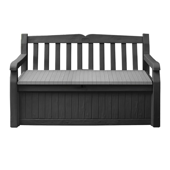Keter Eden Storage Bench 265l - Grey