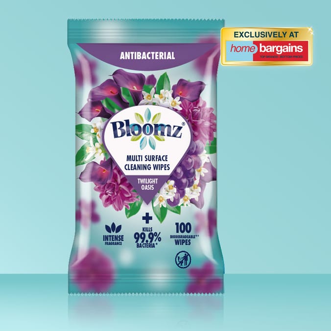 Bloomz Multi Purpose Cleaning Wipes 100s - Twilight Oasis