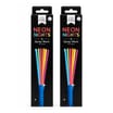 Let's Party Neon Nights Wand Glow Sticks x2