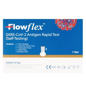 FlowFlex SARS-CoV-2 Antigen Rapid Test (Self-Testing) 1 Pack 