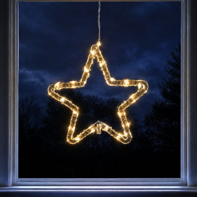 Prestige Battery Operated LED Star Window Light 18.5cm