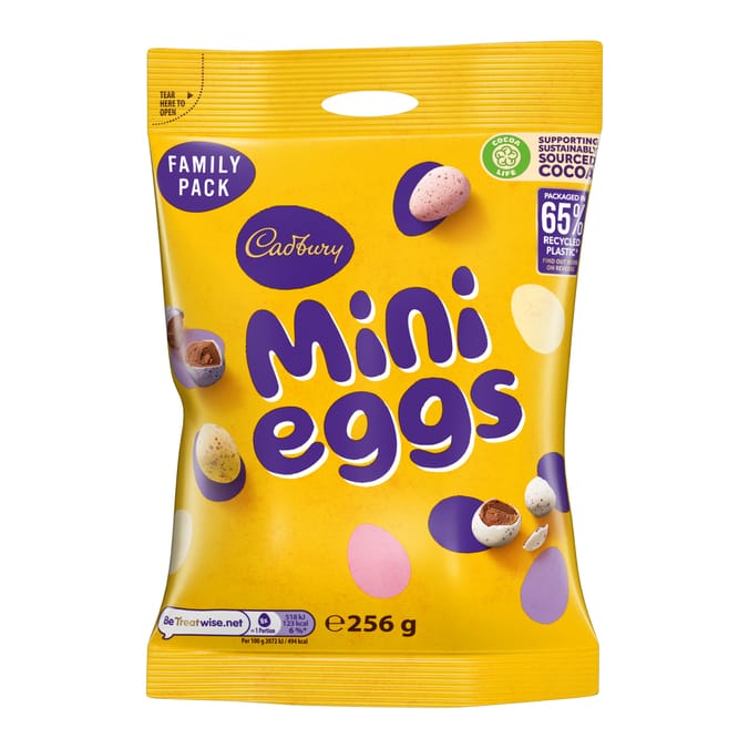 Cadbury Mini Eggs Chocolate Bag 256g