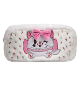 Disney Munchlings Fluffy Pencil Case - White