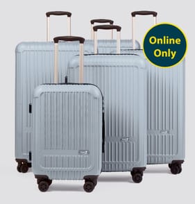  Super 5 Little Venice Hard Shell Suitcase Set of 5 - Grey