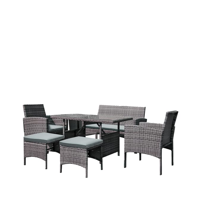 The Outdoor Living Collection New Hampshire Dining Set Home Bargains