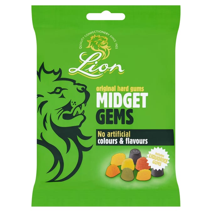 Lion Original Hard Midget Gems 190g