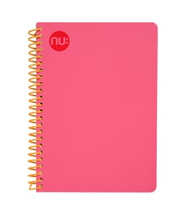 NU: Spectrum A4 Notebook - Pink