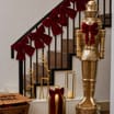 Festive Feeling Alpine Woods Christmas Bow Garland