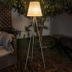 The Outdoor Living Collection Solar Tripod Floor Lamp