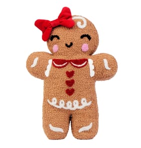 Sleigh Bells Gingerbread Cushion - Gigi