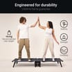 Jay-Be HE70 Hideaway Folding Bed with e-Fibre Mattress - Single
