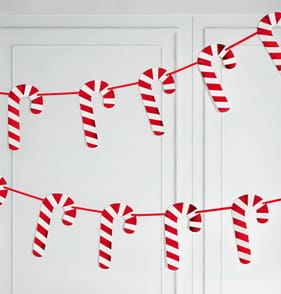 Candy Cane Bunting