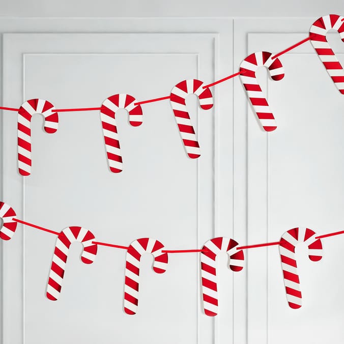 Candy Cane Bunting