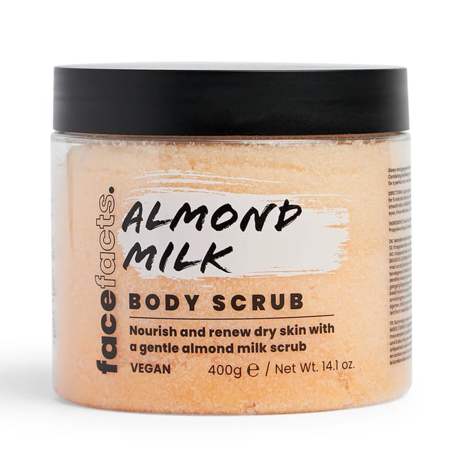 Face Facts Body Scrub Almond Milk 400ml