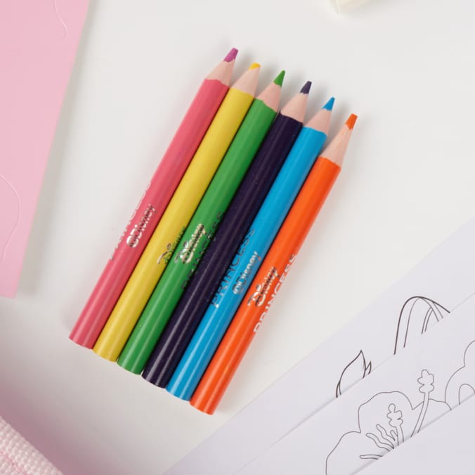 Disney Princess Colouring Travel Set
