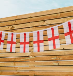 England Flag Bunting
