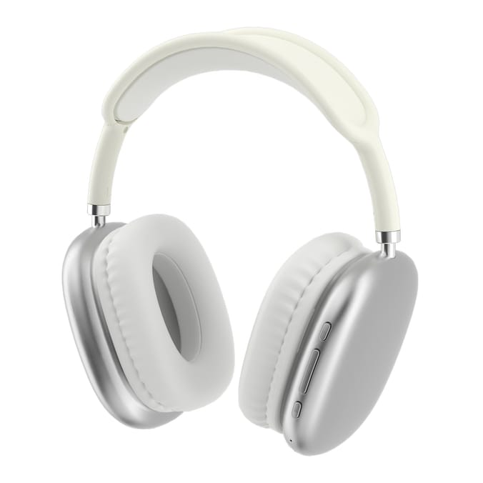 Equatech Active Noise Cancelling Wireless Headphones - White