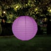 Firefly 12" Hanging Lantern Solar Light