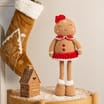Sleigh Bells Medium Gingerbread Girl