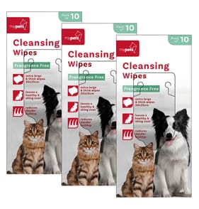 My Pets Cleansing Wipes 10s x3