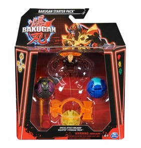 Bakugan Starter 3-Pack Special Attack Bruiser, Mantid and Trox