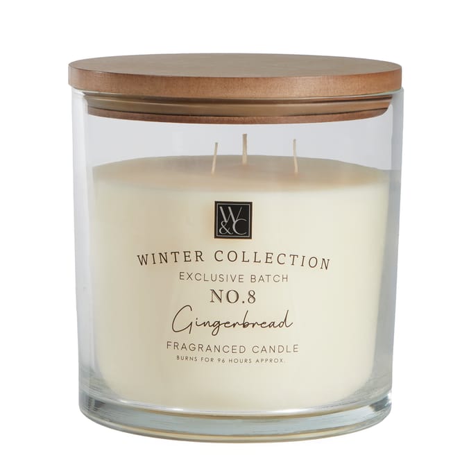 Winter Collection Scented Candle - Gingerbread 