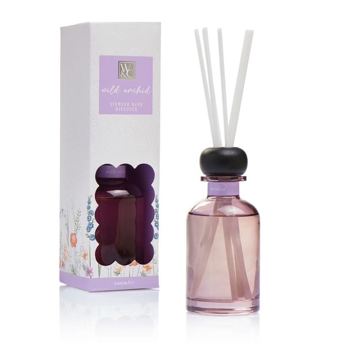 Wickford & Co Mother's Day Scented Reed Diffuser 200ml - Wild Orchid