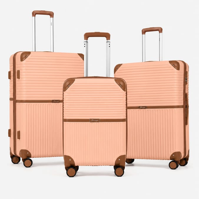 Salisburys Hard Shell Suitcase - Stockholm Peach