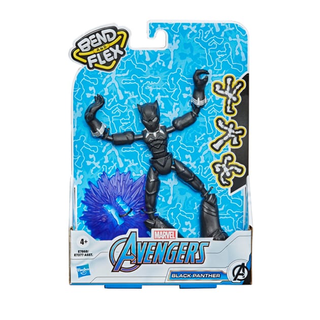 Marvel Avengers Bend and Flex Black Panther main image 0