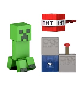 Minecraft Redstone Charged Action Figure 8cm - Creeper