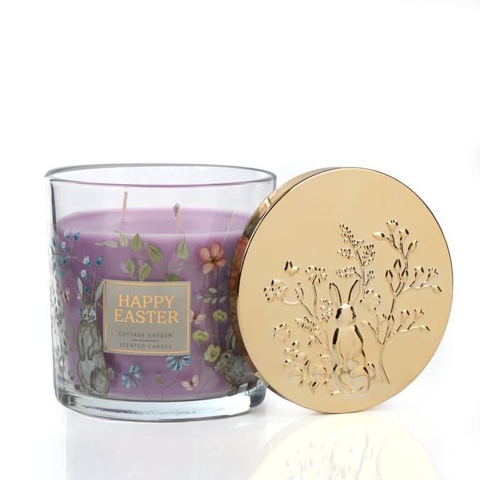 Happy Easter Scented Candle - Cottage Garden 