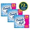 Original Comfy Soft Quilted 2 Ply Toilet Tissue 24 Rolls x3 (Delivery Included)