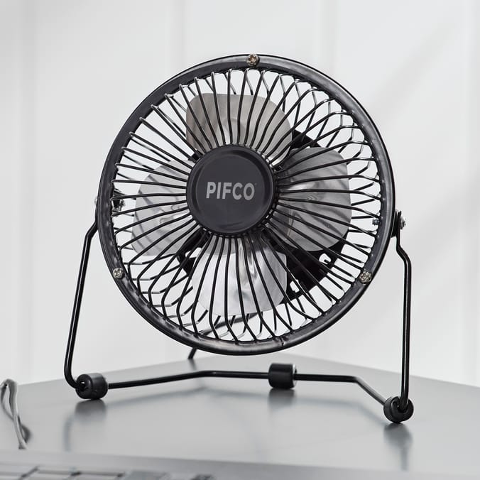 Pifco 4" USB Mini Desk Fan