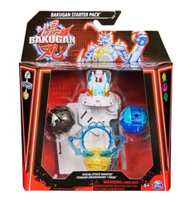  Bakugan Starter 3-Pack - Special Attack Mantid, Titanium Dragonoid, Trox