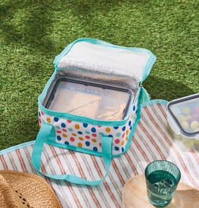 The Outdoor Living Collection Small Cooler Bag - Polka Dots