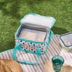 The Outdoor Living Collection Small Cooler Bag - Polka Dots
