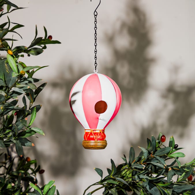 Wild Garden Hot Air Balloon Bird House