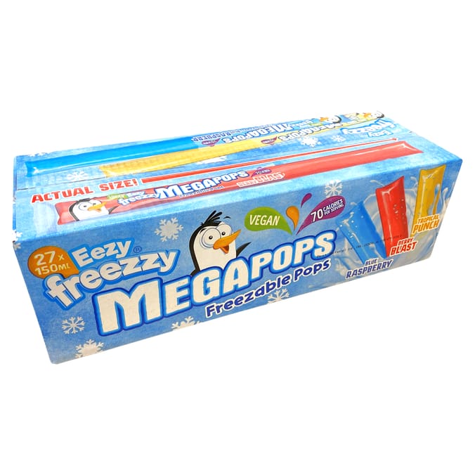 Eezy Freezzy Megapops Berry Blast Freezable Pops 150ml x27