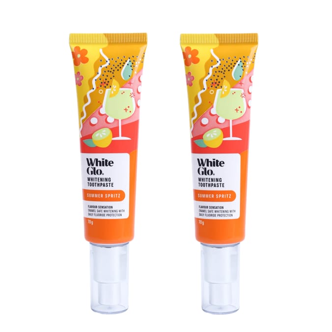 White Glo Whitening Summer Spritz Toothpaste 70g