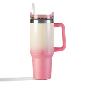 Hydrate 40oz Tumbler With Straw - Pink Ombre