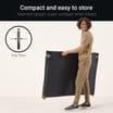 Jay-Be CE120 Compact Folding Bed with e-Fibre Mattress - Small Double